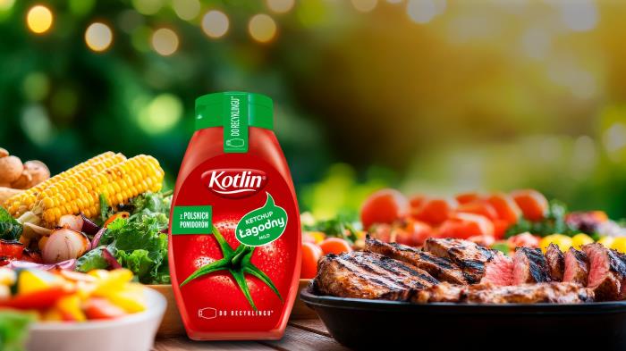 Lightweight Amcor closure retains excellent performance for ketchup range